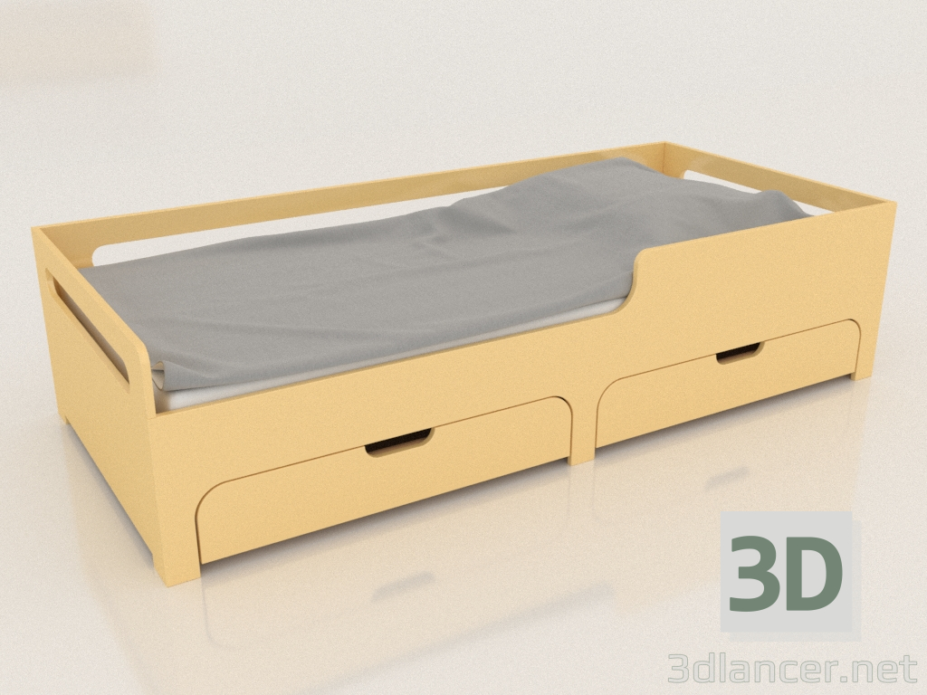 3d model Cama MODO DR (BSDDR2) - vista previa