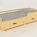 3d model Cama MODO DR (BSDDR2) - vista previa