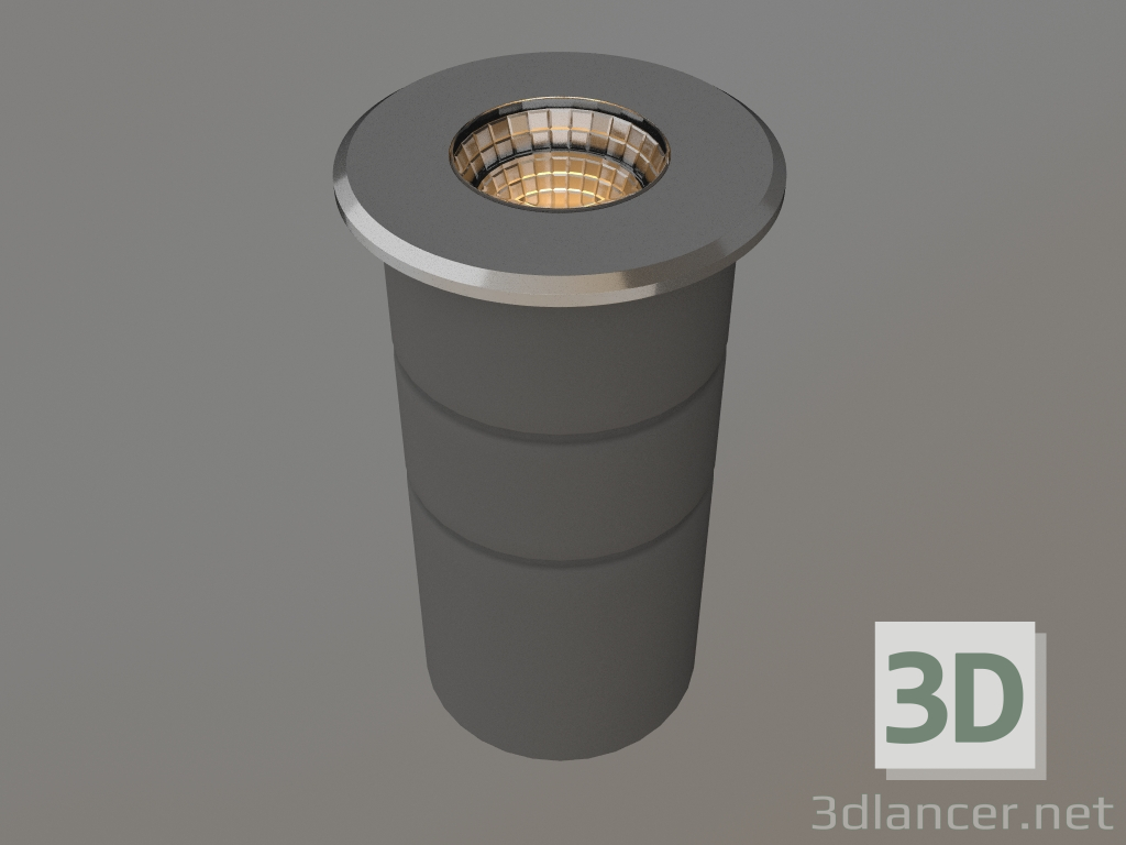 modello 3D Lampada LTD-GROUND-R65-6W Warm3000 (SL, 24 gradi, 230V) - anteprima