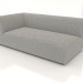 3d model Corner sofa module (XL) 173 extended left - preview