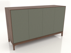 Mobile TV FARGO con frontali fresati 1600x500x950 mm (ulivo, rovere tabacco, opzione 2)