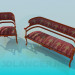 3d model Sofa - preview