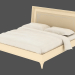 3d model Double bed LTTOD3F-197 - preview