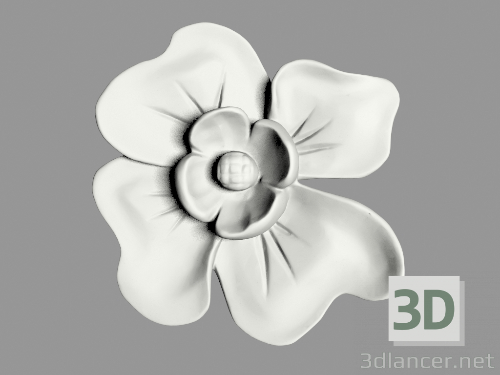 Modelo 3d Decoração de parede (Ф167) - preview