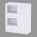 3D Modell Schrank 1D-2S (TYP LLK01) - Vorschau