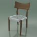 3d model Chair (21, White Woven, Natural Lacquered American Walnut) - preview