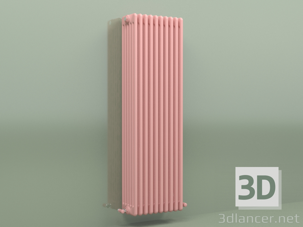 3d модель Радіатор TESI 6 (H 1500 10EL, Pink - RAL 3015) – превью