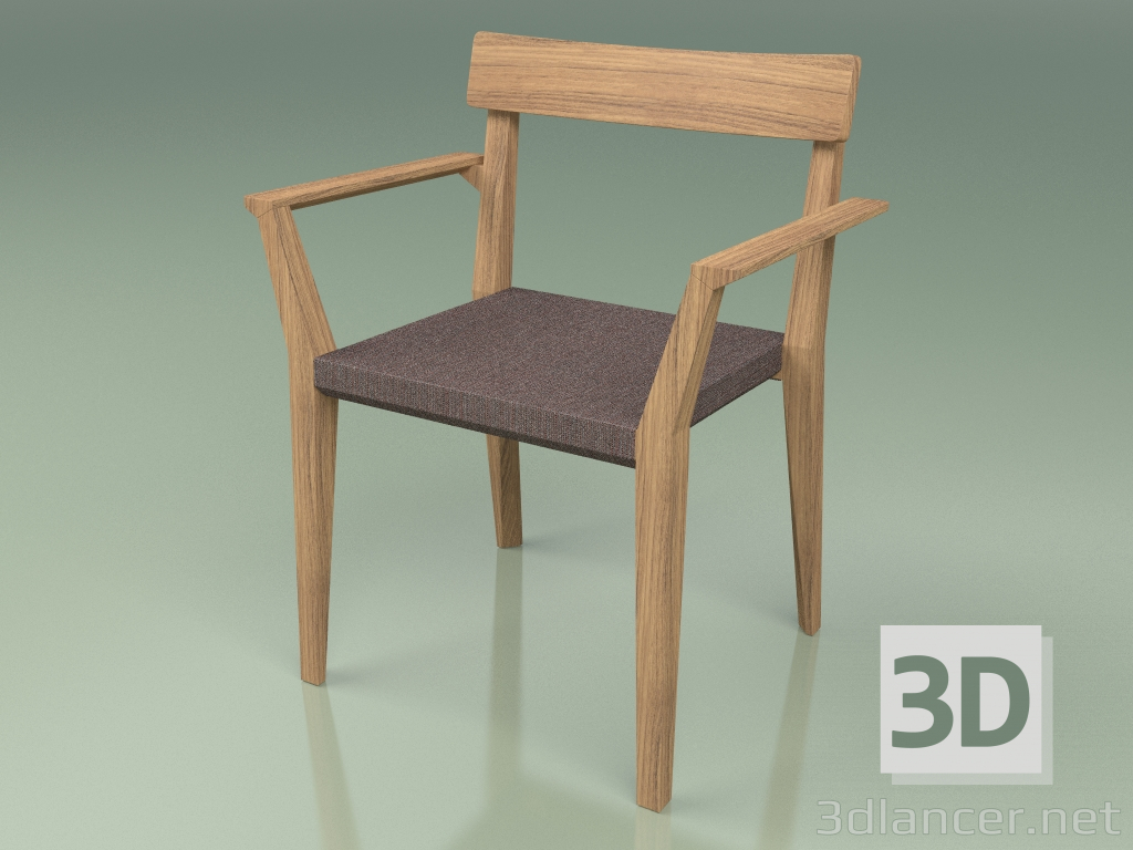 3d model Chair 172 (Batyline Brown) - preview