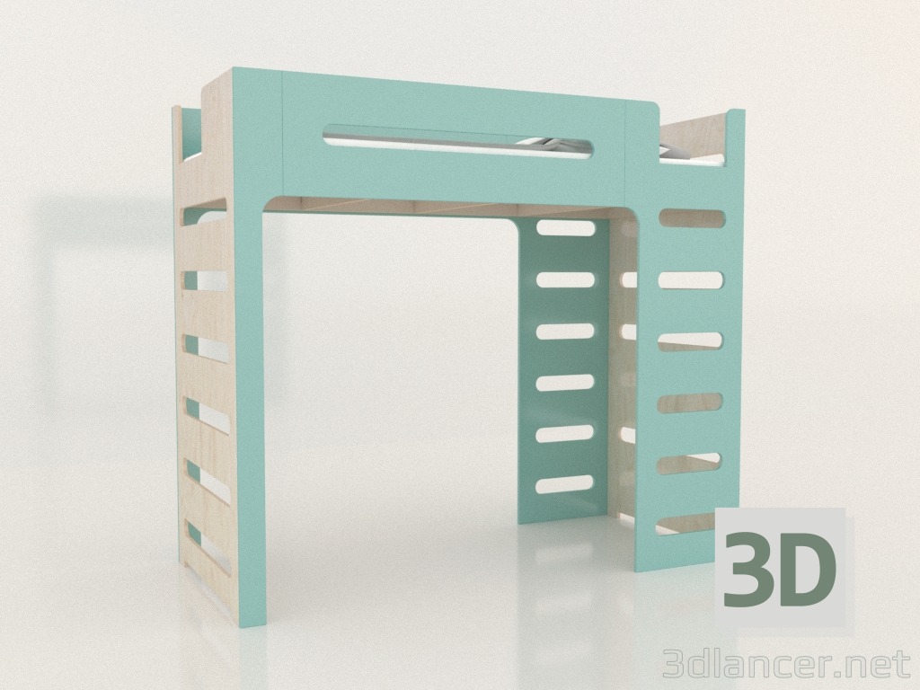 3D Modell Hochbett MOVE GR (FTMGR2) - Vorschau