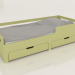 3d model Cama MODO DR (BDDDR2) - vista previa