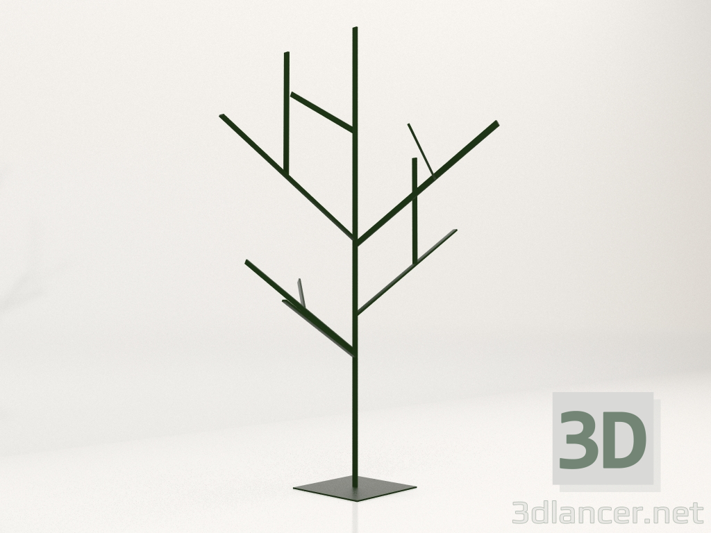 modèle 3D Lampe L1 Arbre (Vert bouteille) - preview