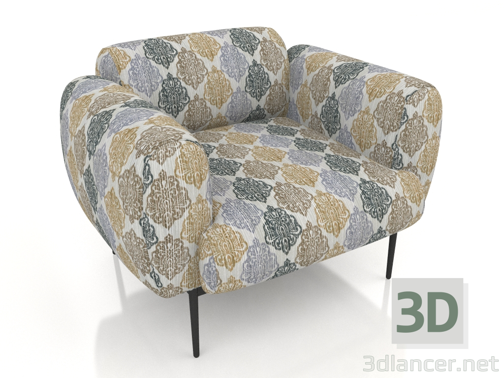 Modelo 3d Cadeira nuvem (Panteon 3) - preview