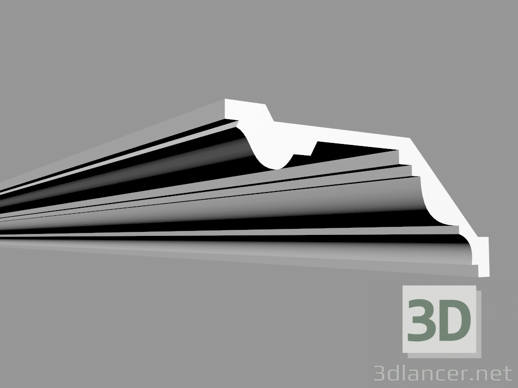 3d model Cornice P132 - preview