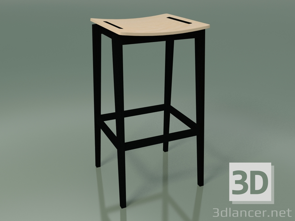 modello 3D Sgabello da bar Stoccolma (371-701) - anteprima