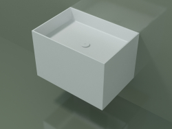 Lavabo sospeso (02UN43301, Glacier White C01, L 72, P 50, H 48 cm)