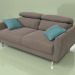 3D Modell Gerades Sofa Areo - Vorschau