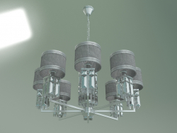 Candelabro suspenso 10099-8 (cristal cromado)