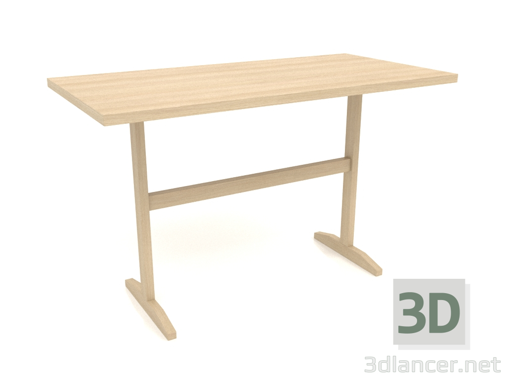 3d модель Стіл робочий RT 12 (1200х600х750, wood white) – превью