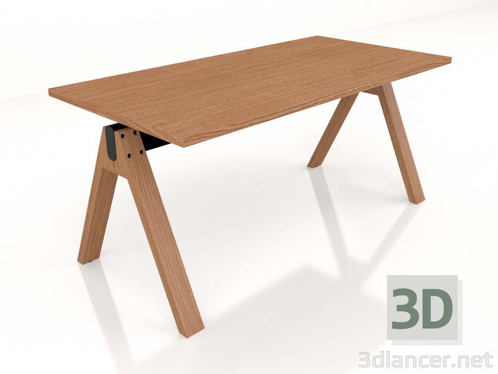 3d model Mesa de trabajo Viga V16 (1600x800) - vista previa