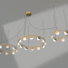 3d model Hanging chandelier (7355) - preview