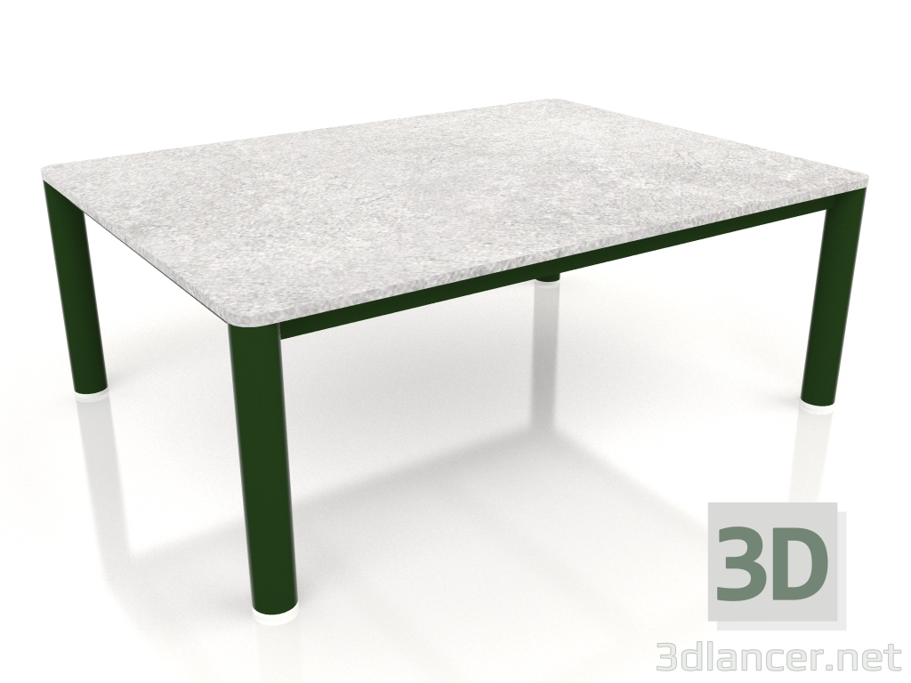 3d model Coffee table 70×94 (Bottle green, DEKTON Kreta) - preview