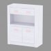 Modelo 3d Gabinete 2D-1S (TIPO LLK02) - preview