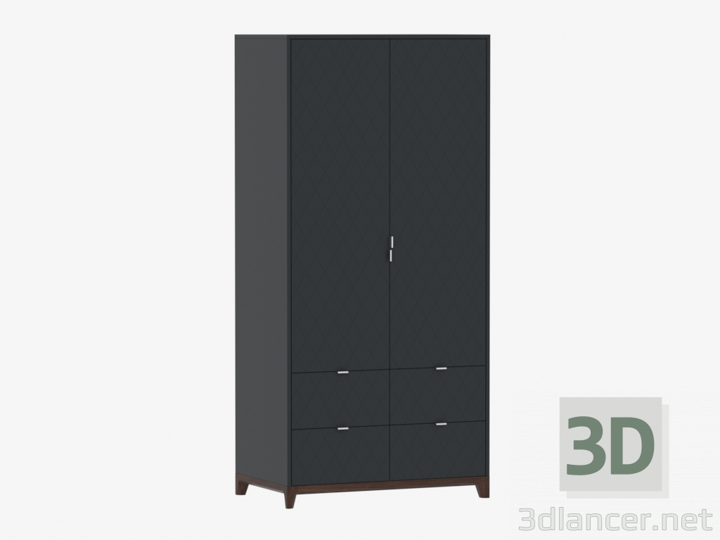 3D Modell Kleiderschrank CASE № 4 - 1000 mit Schubladen (IDC018005705) - Vorschau