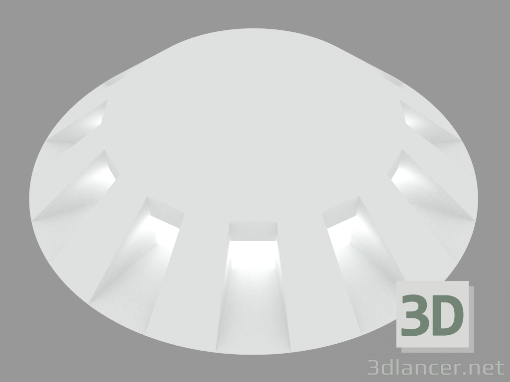 3d model Luminaria empotrada MICROSPARKS (S5601) - vista previa