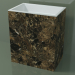 3d model Freestanding washbasin (03R146301, Emperador M06, L 72, P 48, H 85 cm) - preview