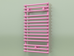 Heated towel rail - Santorini (SAN 07 400 mm, RAL - 4003)