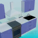 Modelo 3d Conjunto de cozinha - preview