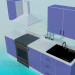 Modelo 3d Conjunto de cozinha - preview