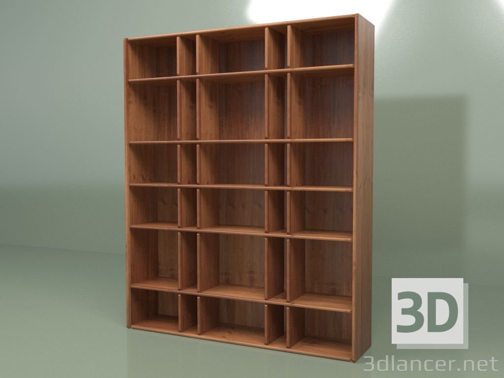 3d model Estantería aparador - vista previa