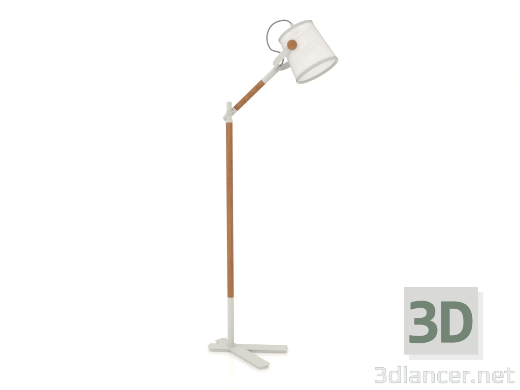 modèle 3D Lampadaire (4920) - preview