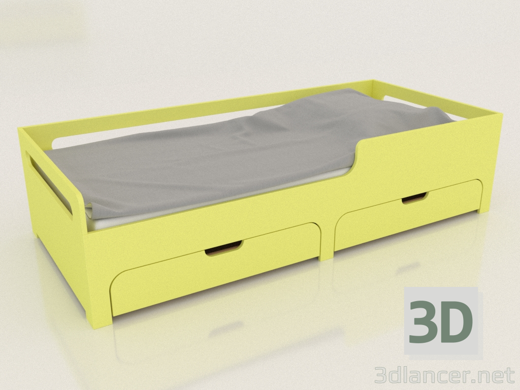 3d model Cama MODO DR (BJDDR2) - vista previa