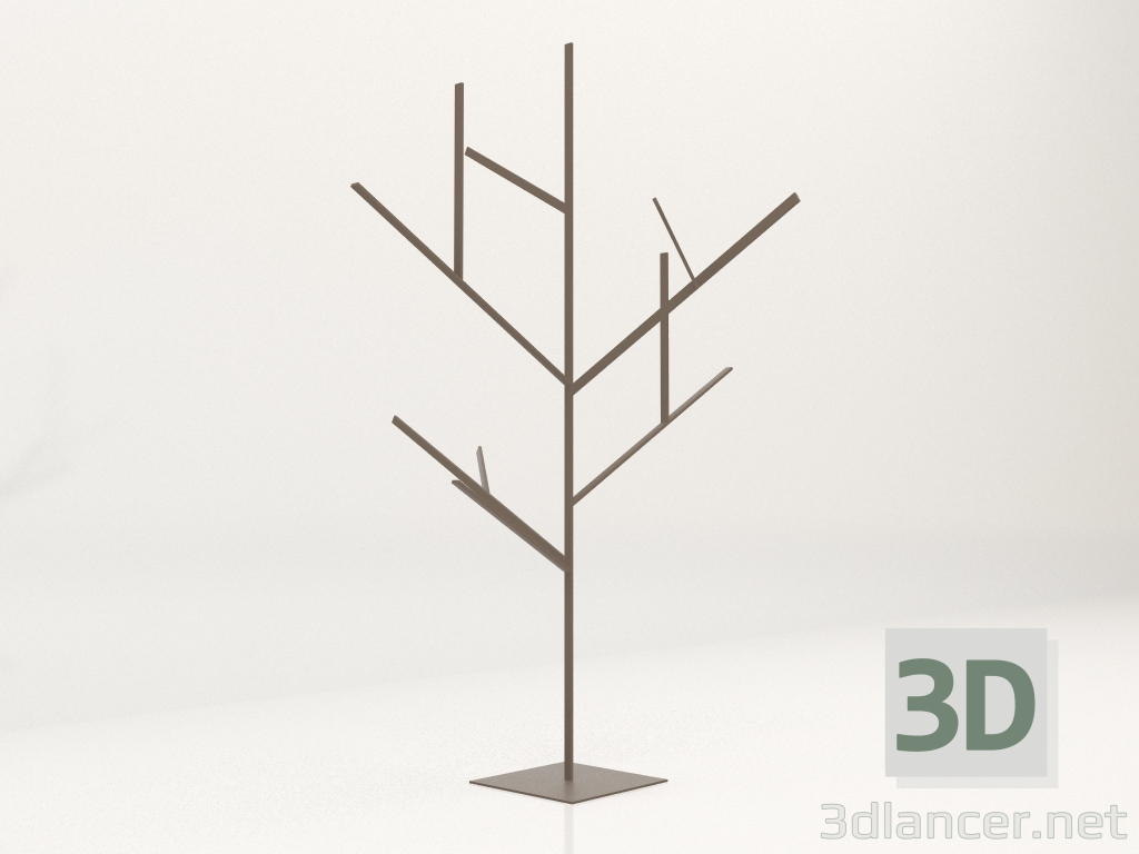 3d model Lámpara L1 Árbol (Bronce) - vista previa