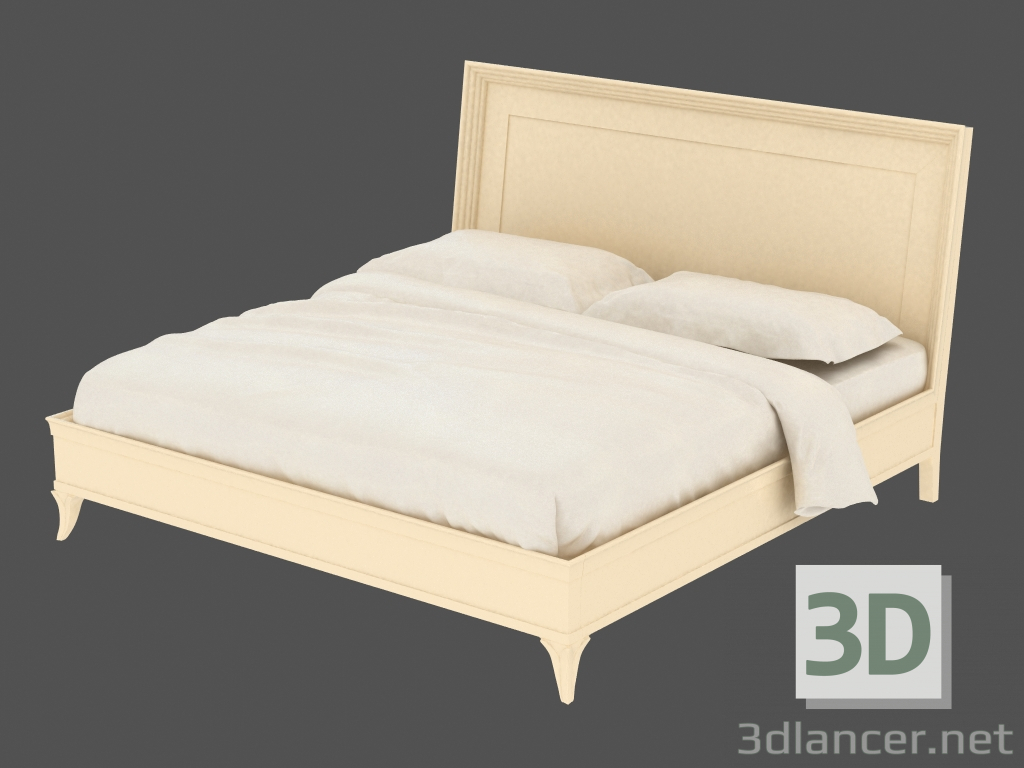 3d model Cama doble LTTOD3L-197 - vista previa