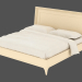 Modelo 3d Cama de casal LTTOD3L-197 - preview