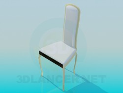 Silla con respaldo alto