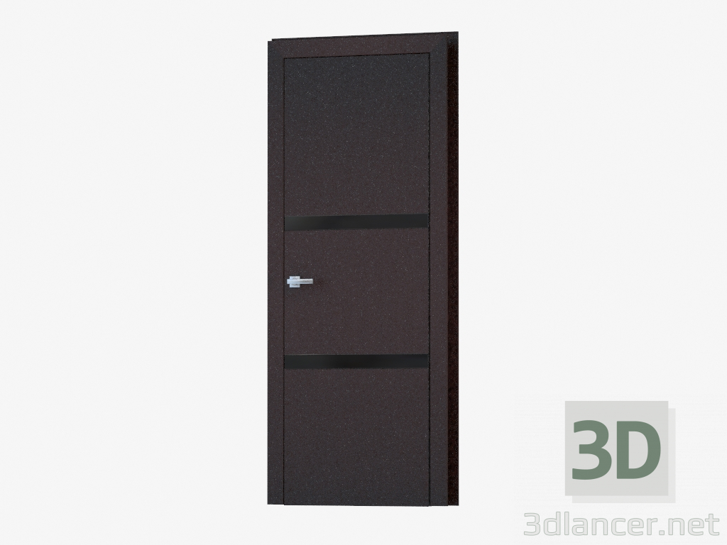 3d model Interroom door (06.30 black) - preview