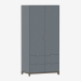 3d model Wardrobe CASE № 4 - 1000 with drawers (IDC0181071019) - preview