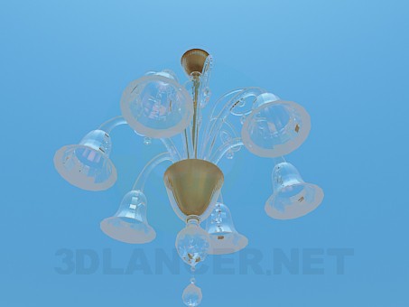 3d model Chandelier - preview