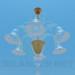 3d model Chandelier - preview