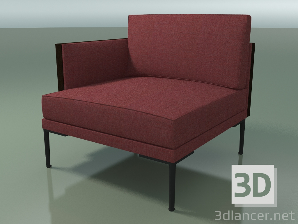 3D modeli Uç modülü 5214 (sağdaki kolçak, Wenge) - önizleme