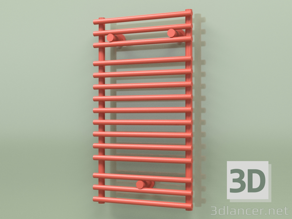 3d model Heated towel rail - Santorini (SAN 07 400 mm, RAL - 2002) - preview