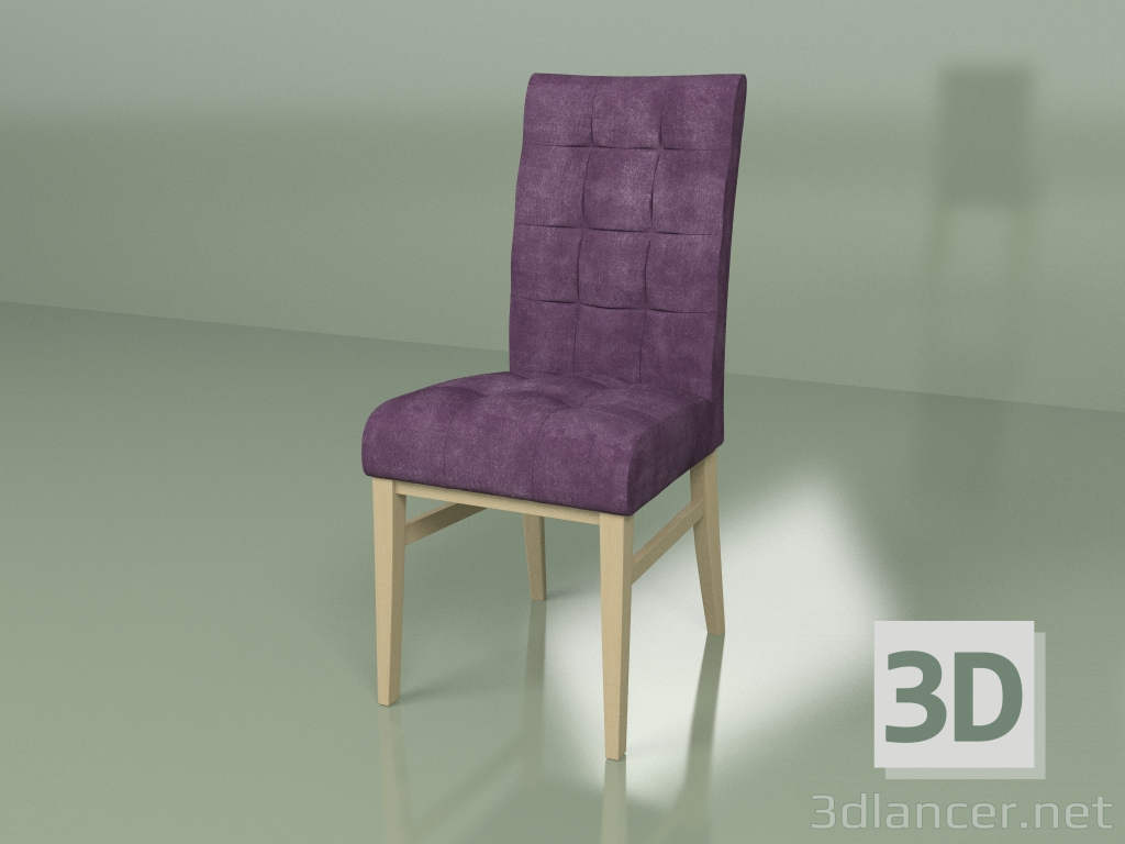 modello 3D Sedia Enzo (Albero) - anteprima