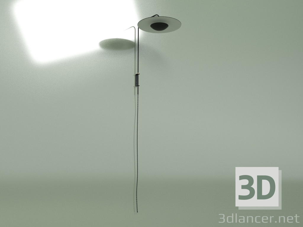 modello 3D Lampada da parete Piccolo - anteprima