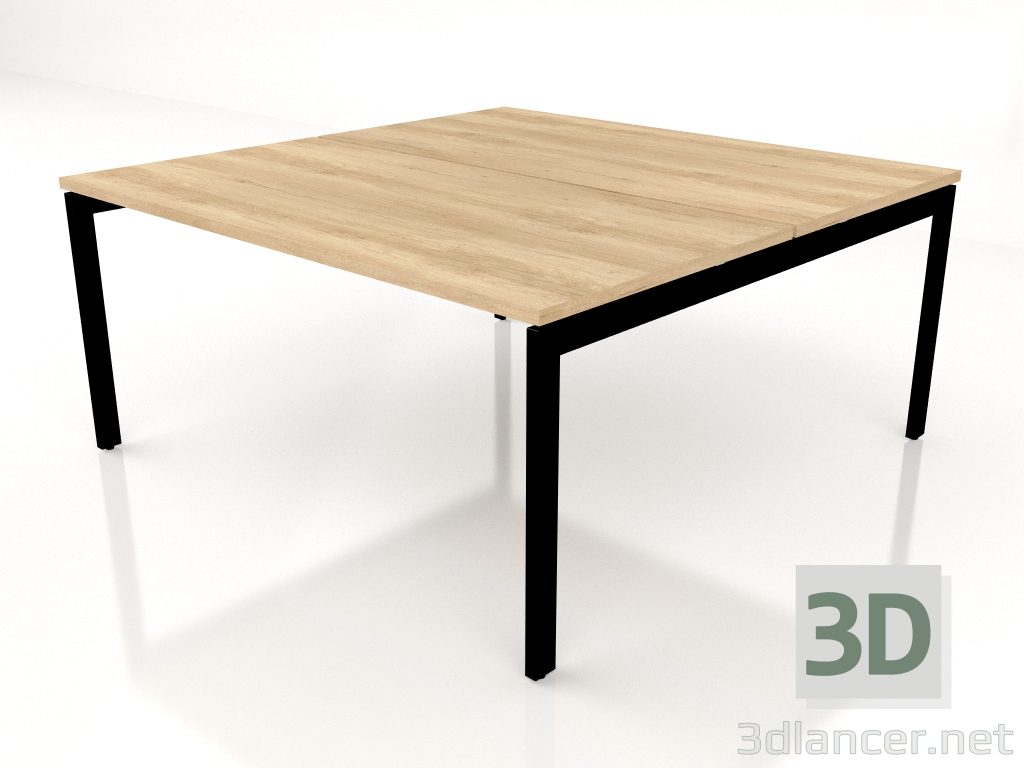 3D Modell Arbeitstisch Ogi U Bench BOU34 (1600x1610) - Vorschau