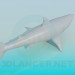 modèle 3D Requin - preview