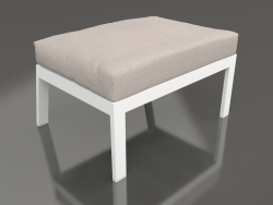 Pouf pour chaise (Blanc)